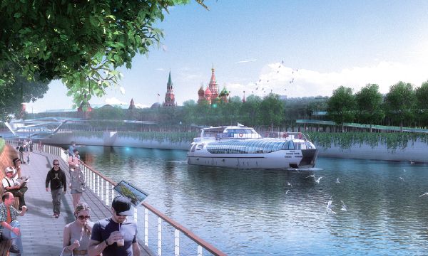 The concept of development of the Moscow River territories