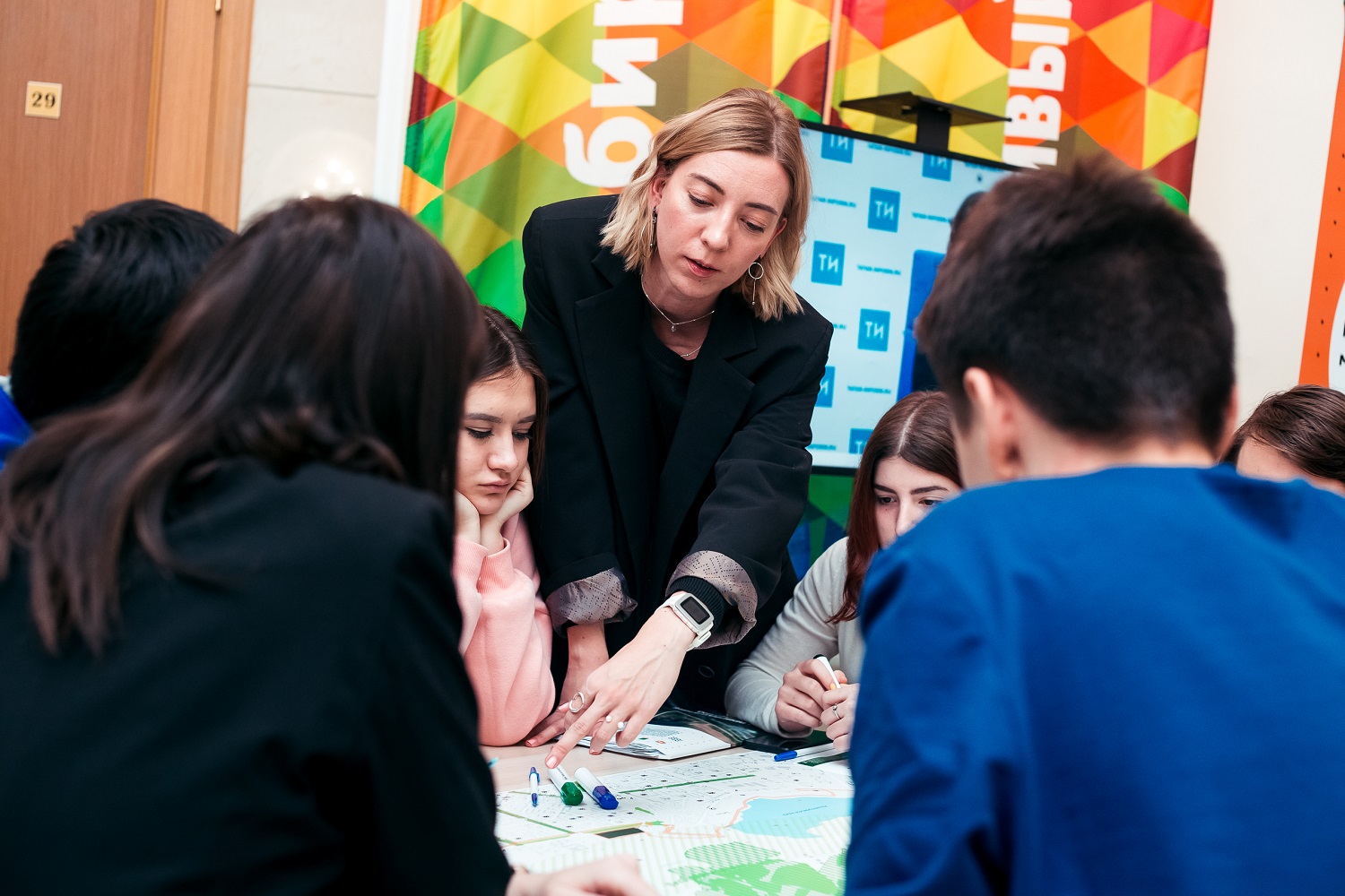 A project seminar was held with the residents of Almetyevsk on November 28